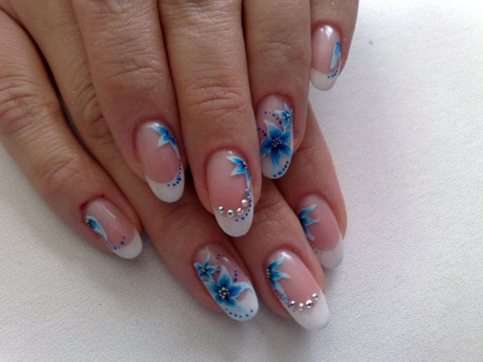 Manicure ślubny 2018